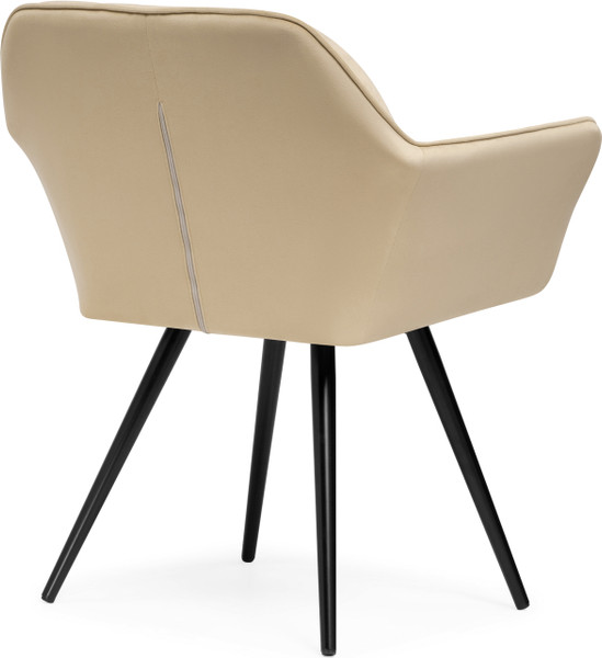 Изображение товара Стул Woodville Ямес поворотный (бежевый/черный глянец)