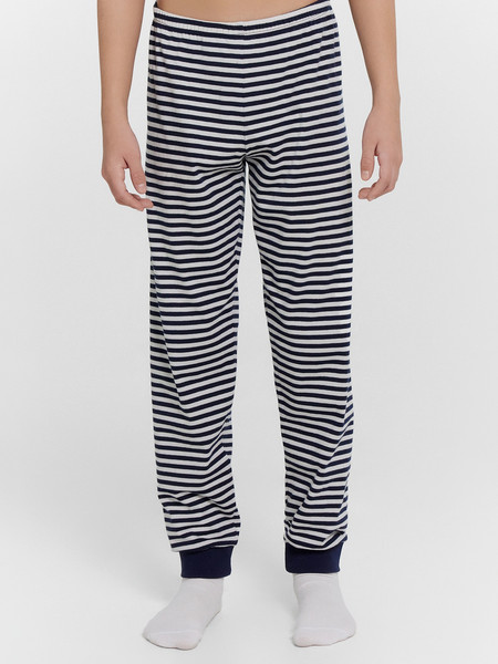 Изображение товара Пижама детская Mark Formelle 563311 (р.110-56, море/синяя полоска на сером)