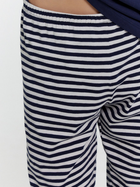 Изображение товара Пижама детская Mark Formelle 563311 (р.110-56, море/синяя полоска на сером)