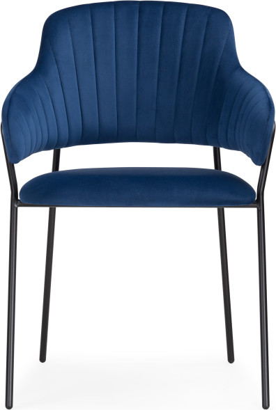 Изображение товара Стул Woodville Инклес (синий/черный глянец)