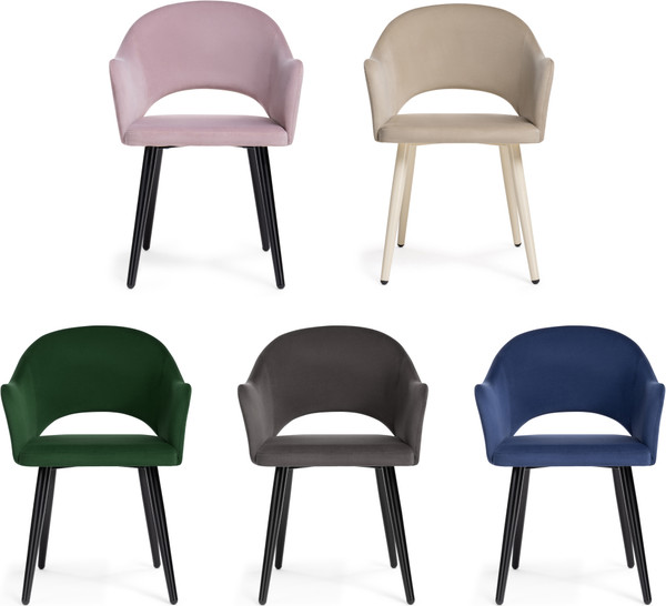 Изображение товара Стул Woodville Апри (микровелюр 05/бежевый глянец)