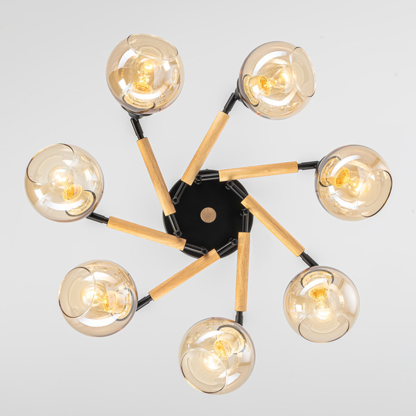 Изображение товара Люстра Citilux Tika CL133171 (черный)