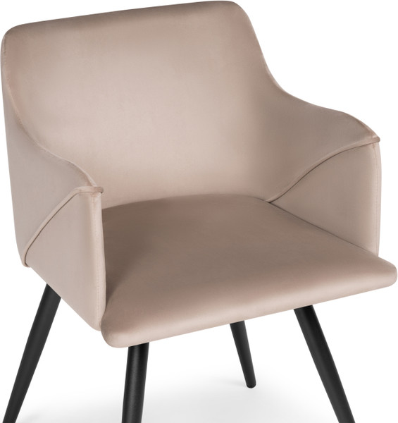 Изображение товара Стул Woodville Эджелл (латте/черный)