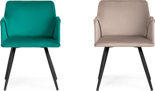 Изображение товара Стул Woodville Эджелл (зеленый/черный)