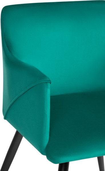 Изображение товара Стул Woodville Эджелл (зеленый/черный)