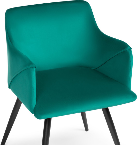 Изображение товара Стул Woodville Эджелл (зеленый/черный)