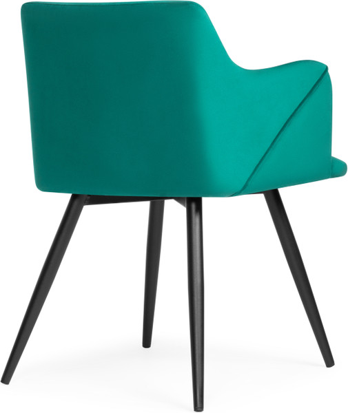 Изображение товара Стул Woodville Эджелл (зеленый/черный)