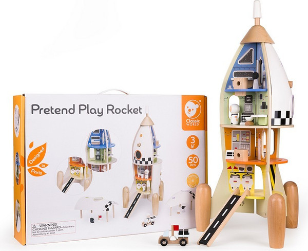 Изображение товара Развивающий игровой набор Classic World Ракета CW50528