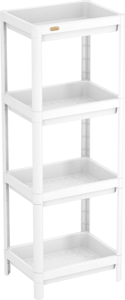 Изображение товара Этажерка Sheffilton SHT-SS25-4 (белый пластик)
