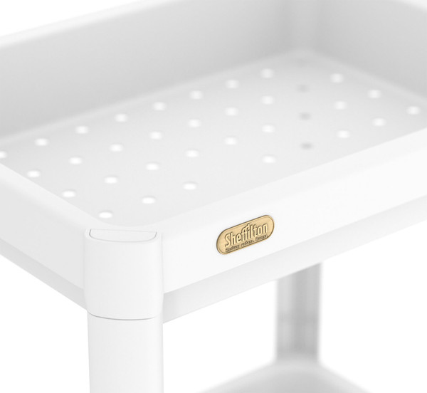 Изображение товара Этажерка Sheffilton SHT-SS25-4 (белый пластик)