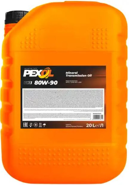 Изображение товара Трансмиссионное масло Pexol GR3 80W90 GL-4 / 80W90PX045 (20л)