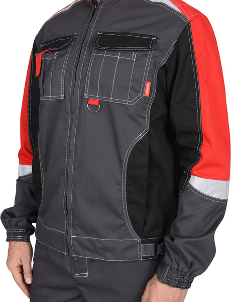 Изображение товара Комплект рабочей одежды Sardoba Tekstil Фаворит-мега с полукомбинезоном (р-р 64-66,182-188)