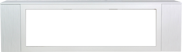 Изображение товара Портал для камина Смолком Dakota F 2D-fr3 V60 (бьянко белый)