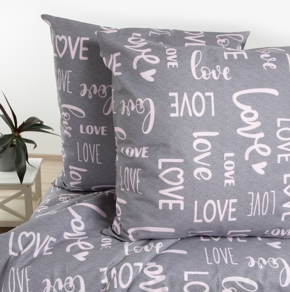 Изображение товара Комплект постельного белья Блакiт Love Евро 41262/0 50х70 615005/457983 К