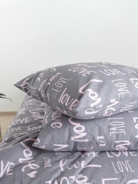 Изображение товара Комплект постельного белья Блакiт Love Евро 41262/0 50х70 615005/457983 К