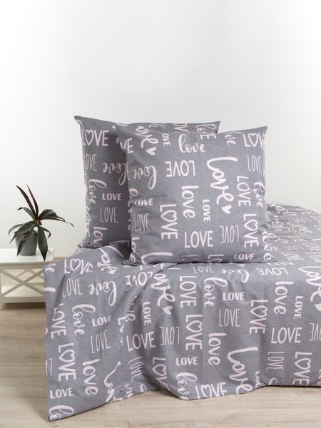 Изображение товара Комплект постельного белья Блакiт Love Евро 41262/0 50х70 615005/457983 К
