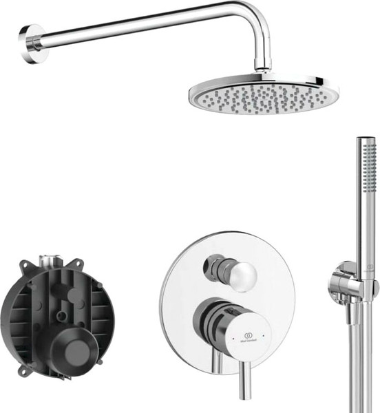 Изображение товара Душевая система со смесителем Ideal Standard Ceraline 6в1 SetA6939AA-8