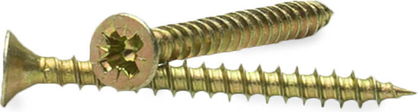 Изображение товара Саморез Монтаж Универсальный 3.5x35 / MD001253 (50шт,  желтый цинк)