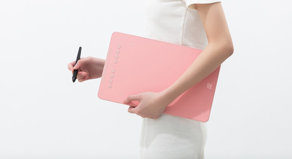 Изображение товара Графический планшет XP-Pen Deco 01 v3 (розовый)