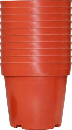 Изображение товара Набор горшков для рассады BOTANICA 5x4.1см (10шт, терракот)