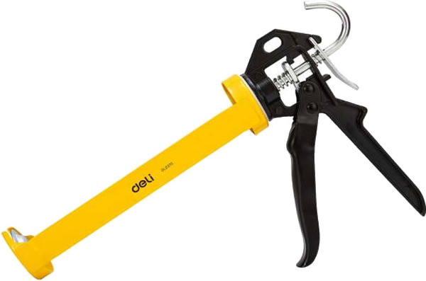 Изображение товара Пистолет для герметика Deli EDL2370 (желтый/черный)