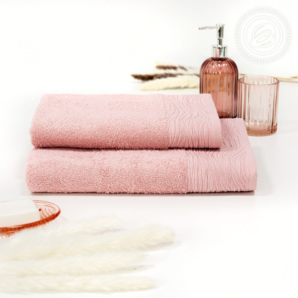 Изображение товара Полотенце АртПостель Модерн Арт Дизайн 50x90 (пудровый)