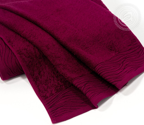 Изображение товара Полотенце АртПостель Модерн Арт Дизайн 70x140 (малиновый)