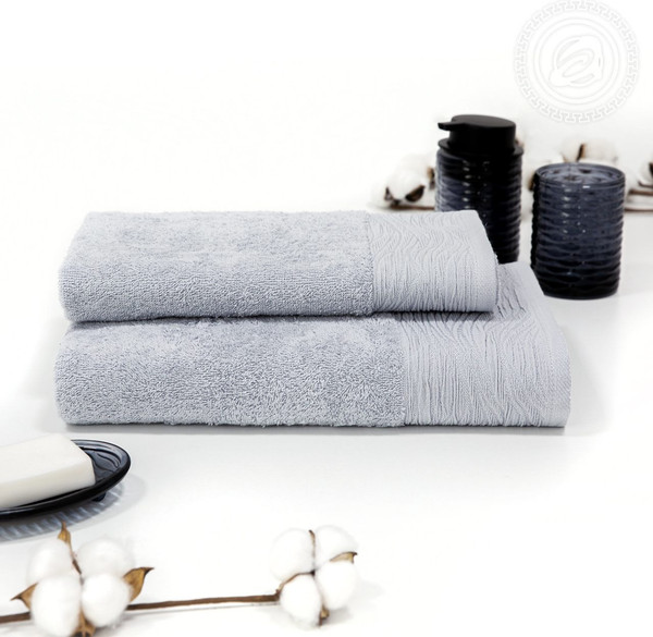 Изображение товара Полотенце АртПостель Модерн Арт Дизайн 70x140 (серый)