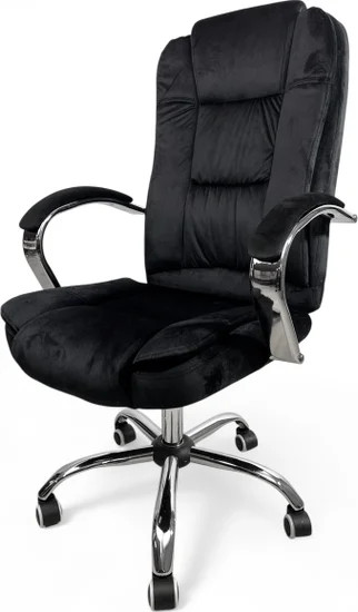 Изображение товара Кресло офисное Calviano Bravo (черный велюр)