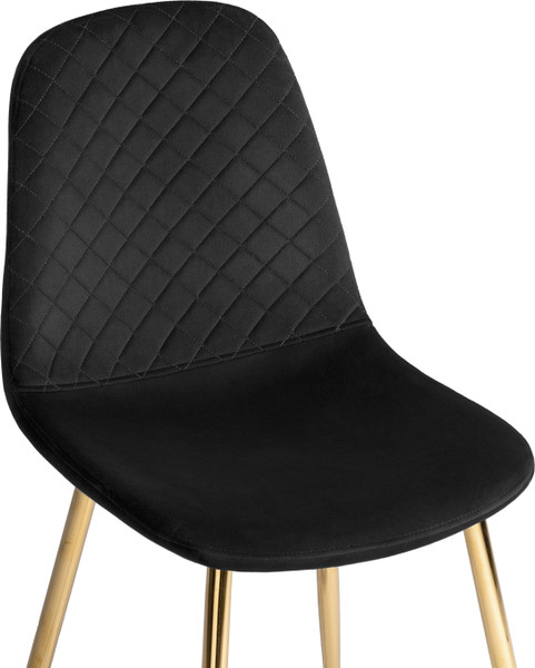 Изображение товара Стул Woodville Dabl (черный/золотой)