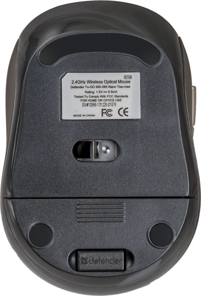 Изображение товара Мышь Defender To-GO MS-585 Tea-Rose / 52588