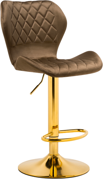 Изображение товара Стул барный Woodville Porch (капучино/золотой)