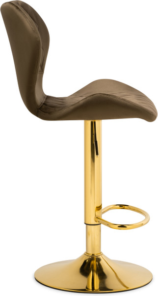 Изображение товара Стул барный Woodville Porch (капучино/золотой)