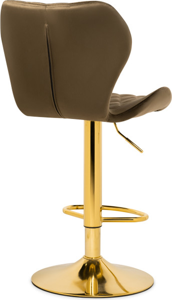 Изображение товара Стул барный Woodville Porch (капучино/золотой)