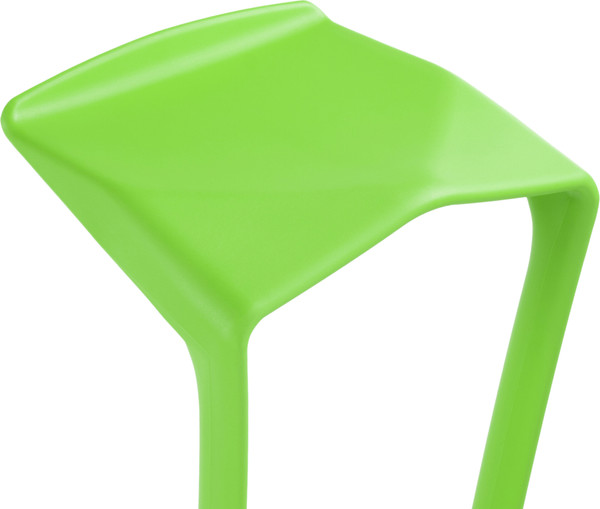 Изображение товара Табурет пластиковый Woodville Mega (зеленый)