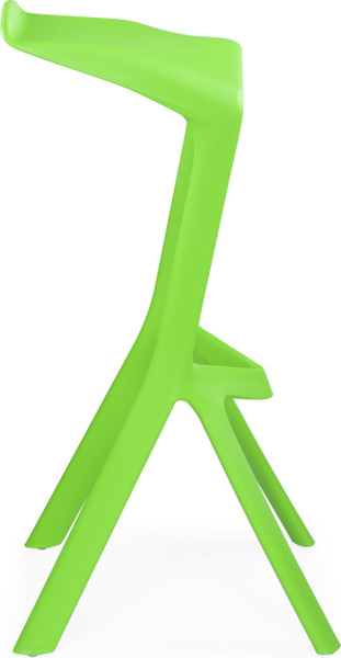 Изображение товара Табурет пластиковый Woodville Mega (зеленый)