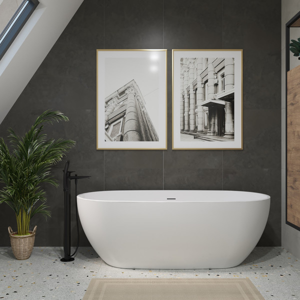 Изображение товара Ванна акриловая Lauter Lila 180x81.5 / 21660280 (отдельностоящая)