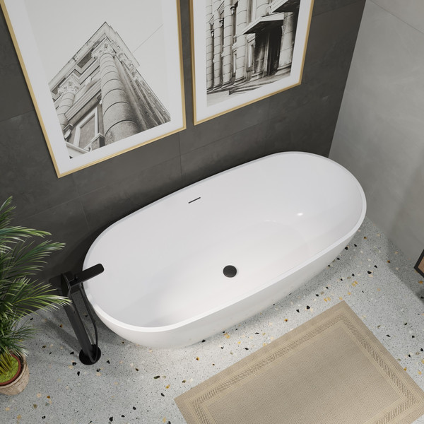 Изображение товара Ванна акриловая Lauter Lila 170x81.5 / 21660270 (отдельностоящая)