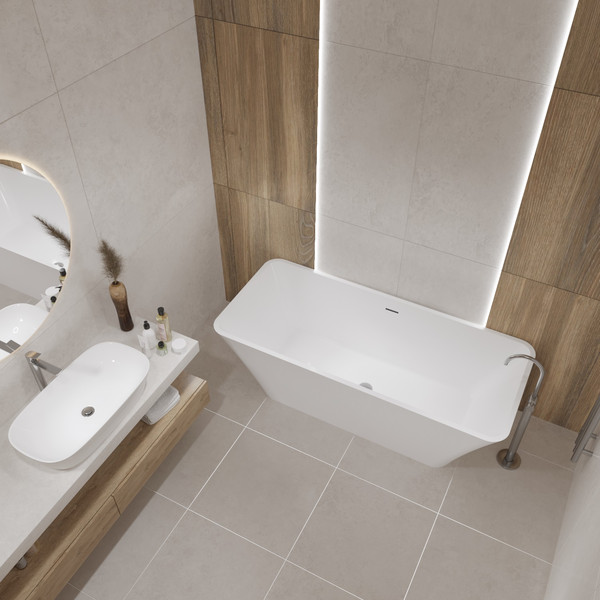 Изображение товара Ванна акриловая Lauter Esme 170x75 / 21682070 (отдельностоящая)