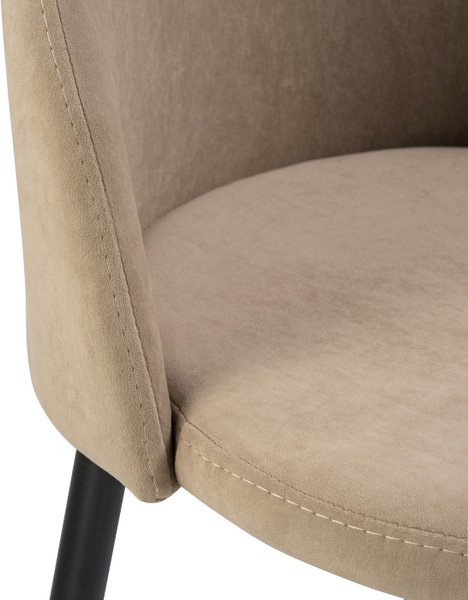 Изображение товара Стул барный Woodville Амизуре (бежевый/черный матовый)