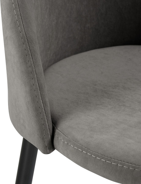 Изображение товара Стул барный Woodville Амизуре (темно-серый/черный матовый)