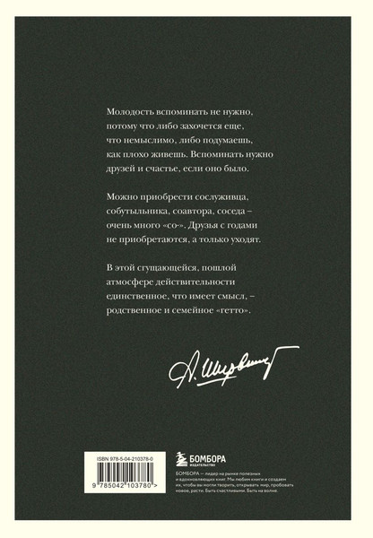 Изображение товара Книга Бомбора Гараж. Автобиография семьи, твердая обложка (Ширвиндт Александр, Ширвиндт Михаил)