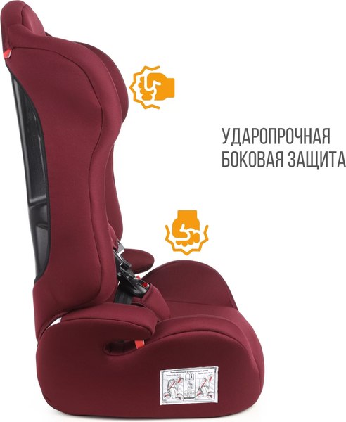 Изображение товара Автокресло Zlatek Basic ZL513 / KRES4137 (бордо)