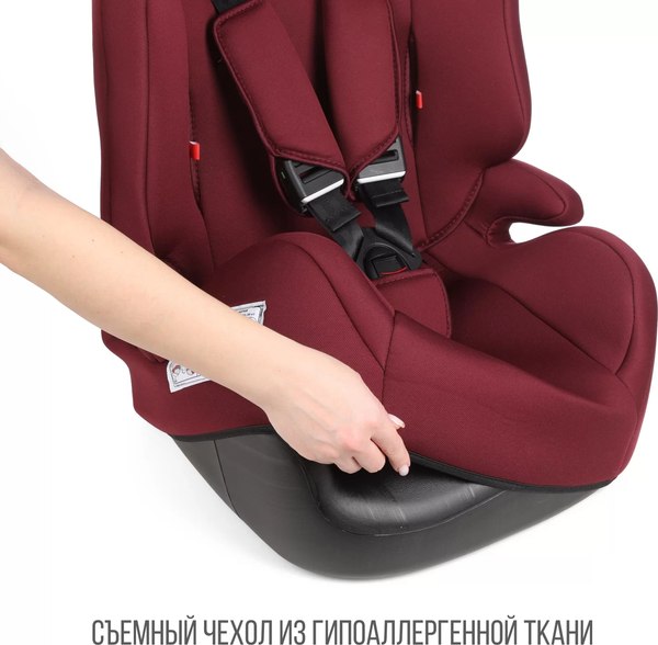 Изображение товара Автокресло Zlatek Basic ZL513 / KRES4137 (бордо)