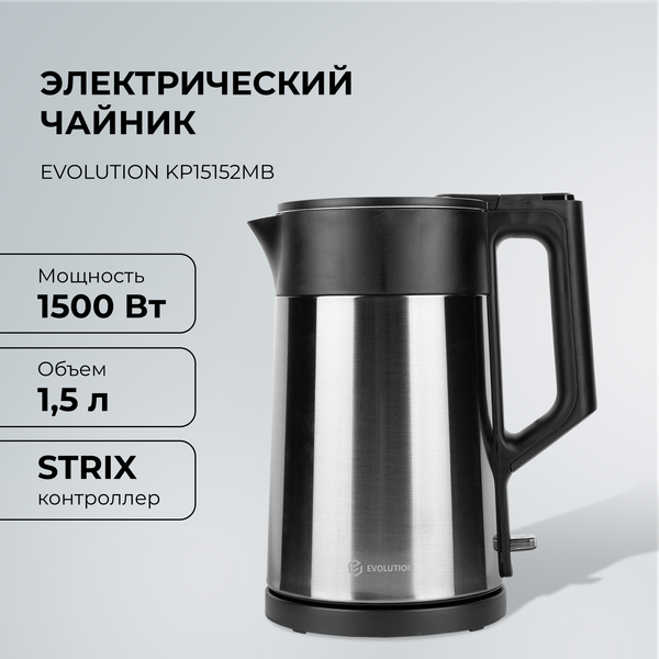 Изображение товара Электрочайник Evolution KP15152MB