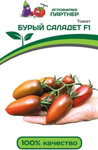 Изображение товара Семена Агрофирма Партнер Томат Бурый Саладет F1 (5шт)