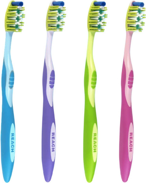 Изображение товара Зубная щетка REACH Dual effect Массаж десен мягкая