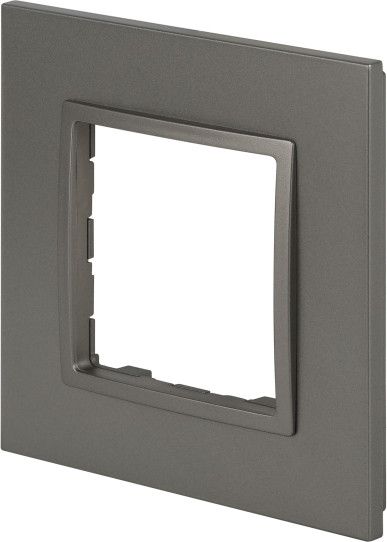 Изображение товара Рамка для выключателей и розеток ЭРА Elegance 14-5011-16 Classic / Б0065823 (титан)
