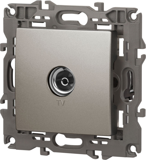 Изображение товара Розетка ЭРА Elegance 14-3101-16 / Б0065760 (титан)