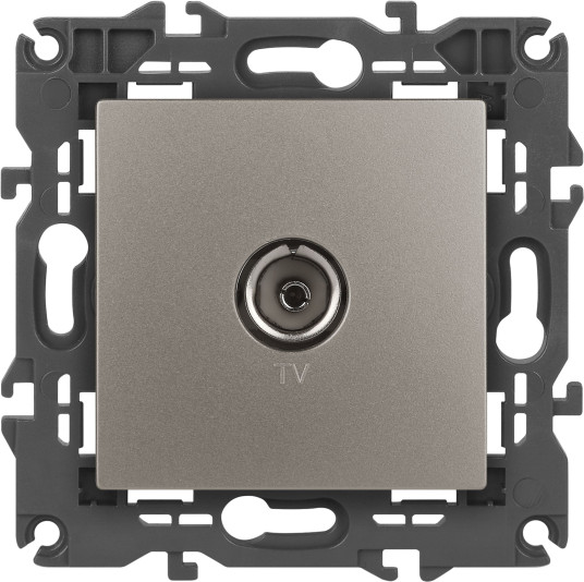 Изображение товара Розетка ЭРА Elegance 14-3101-16 / Б0065760 (титан)